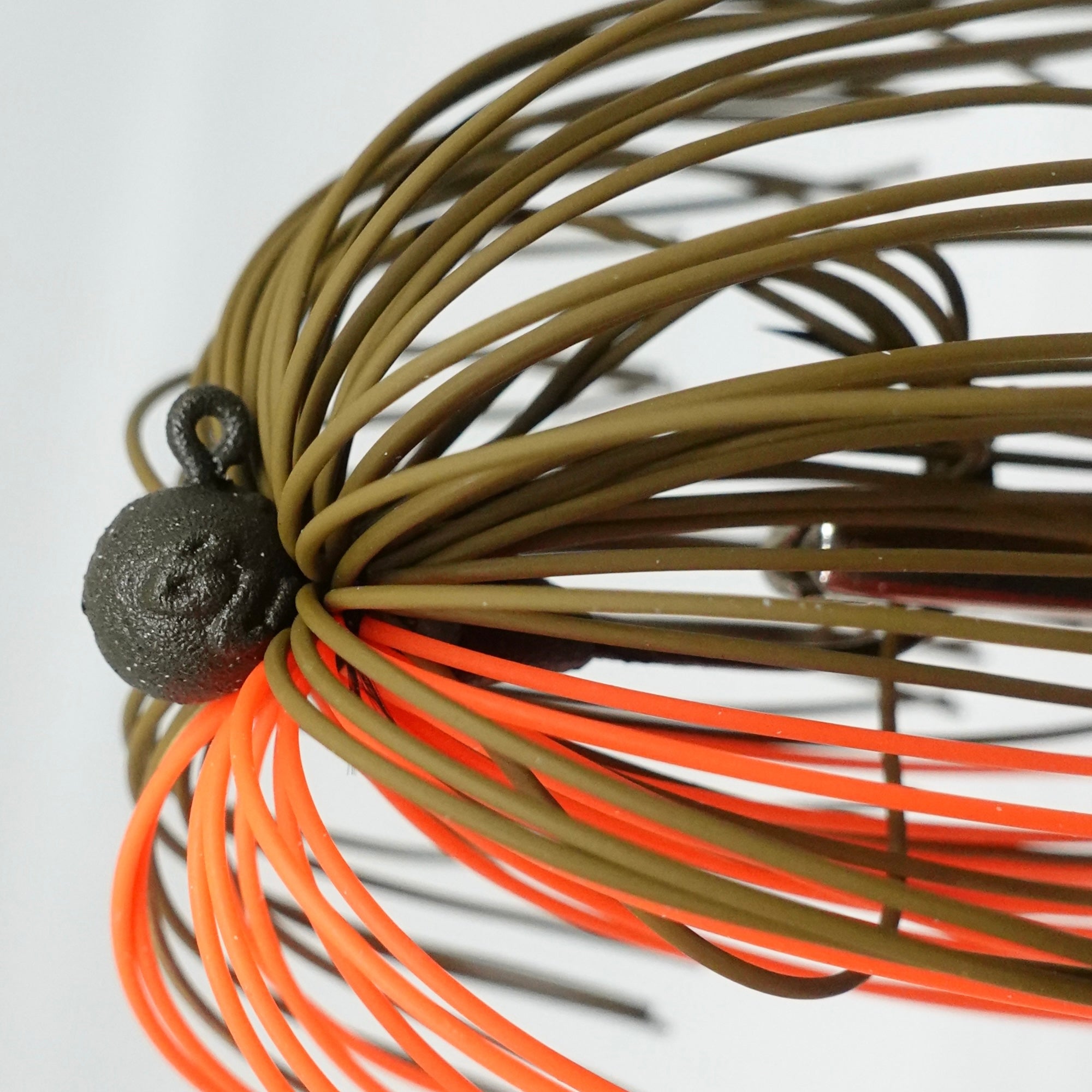 Finesse Ball Head Jigs 3/16oz 3/0 / Matte Black / Chartreuse