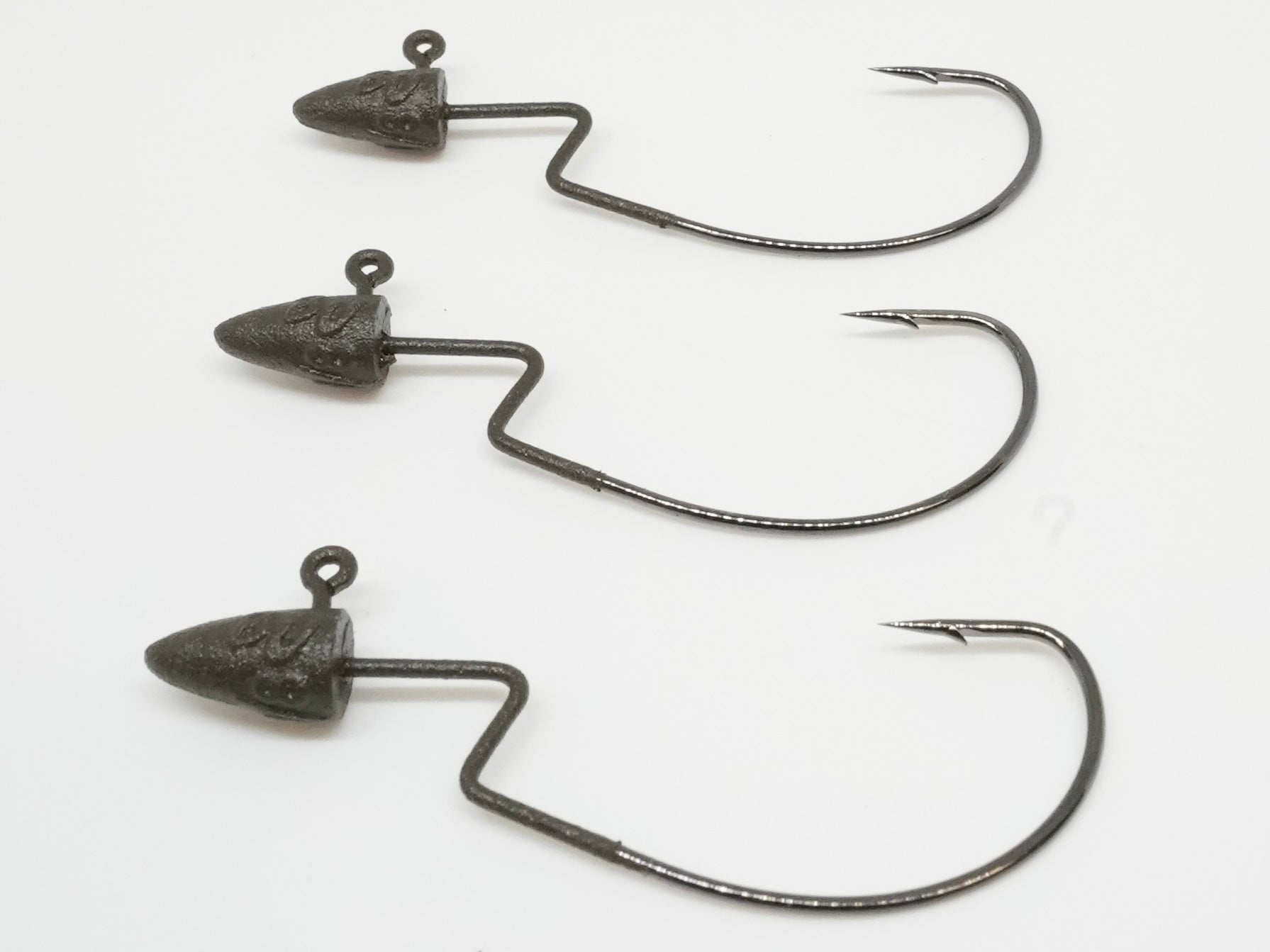 Weedless Darter Heads