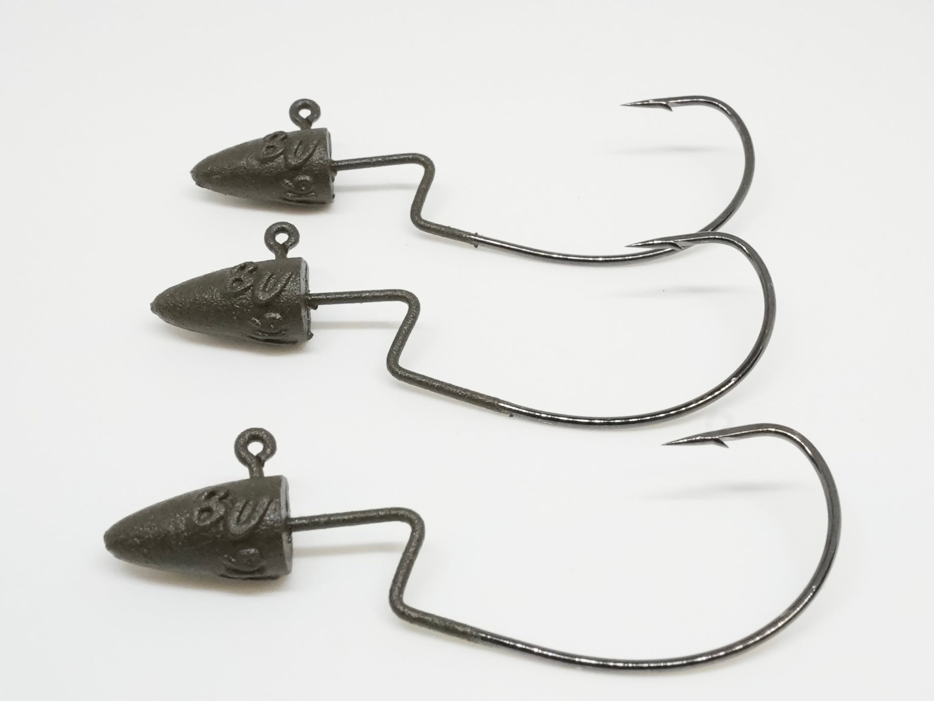 Weedless Darter Heads