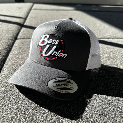 Signature Puff Embroidered Patch Curved Bill Trucker