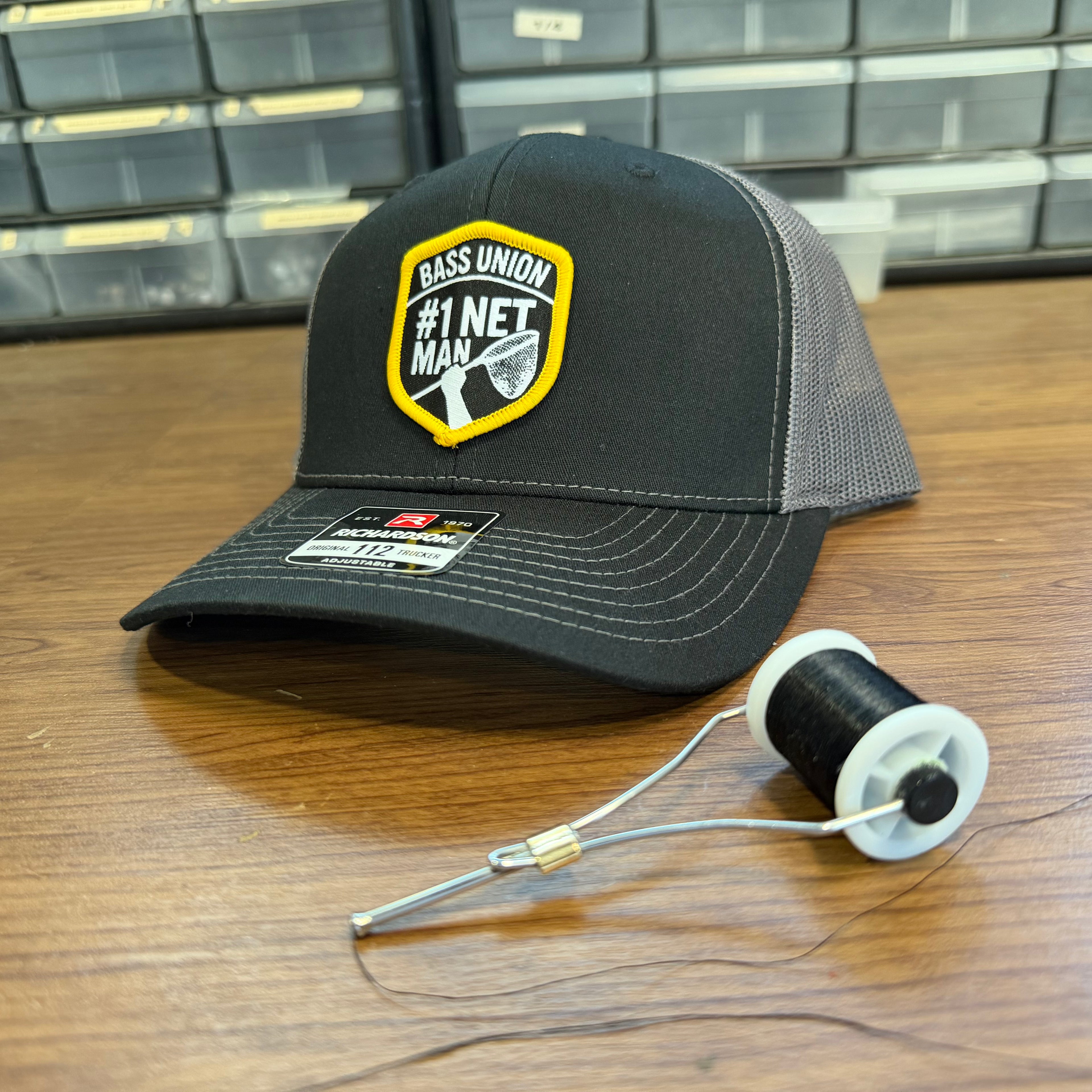#1 Net Man Patch Trucker
