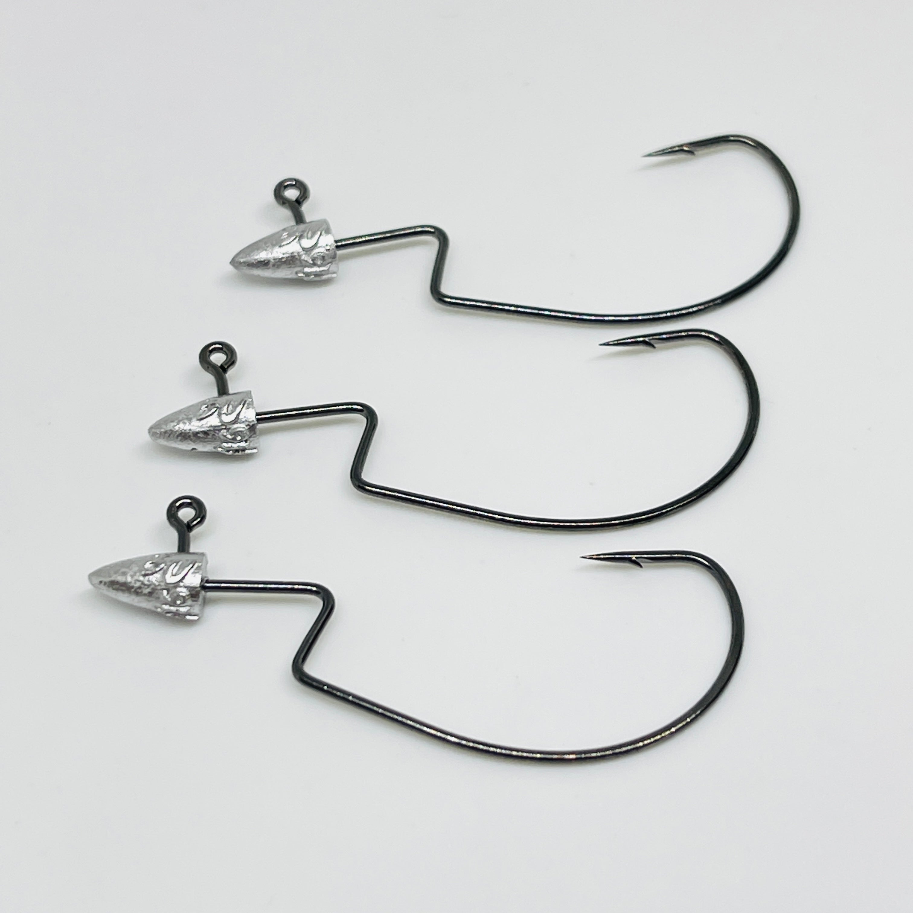 Weedless Darter Heads