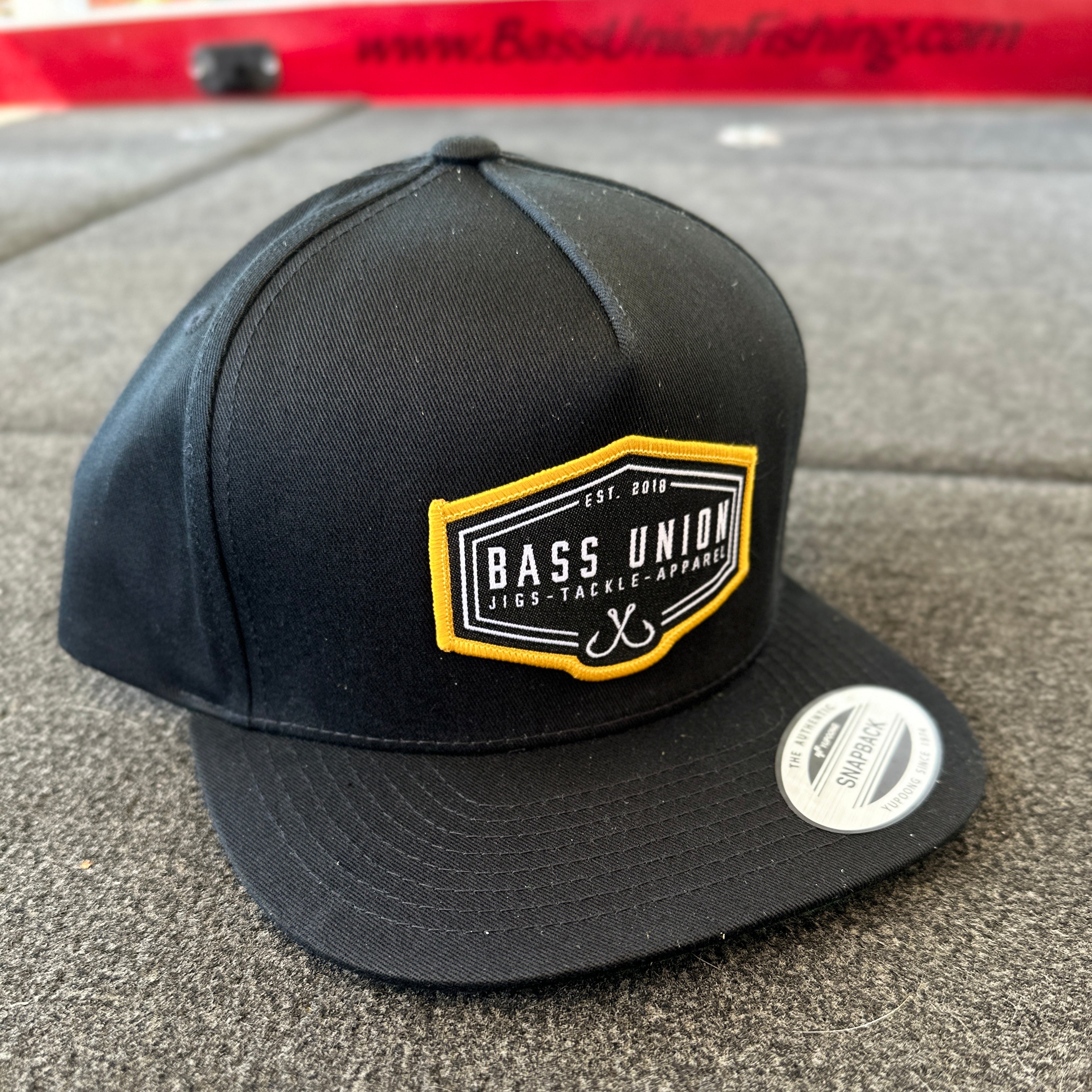 Double Hook Patch Flat Bill