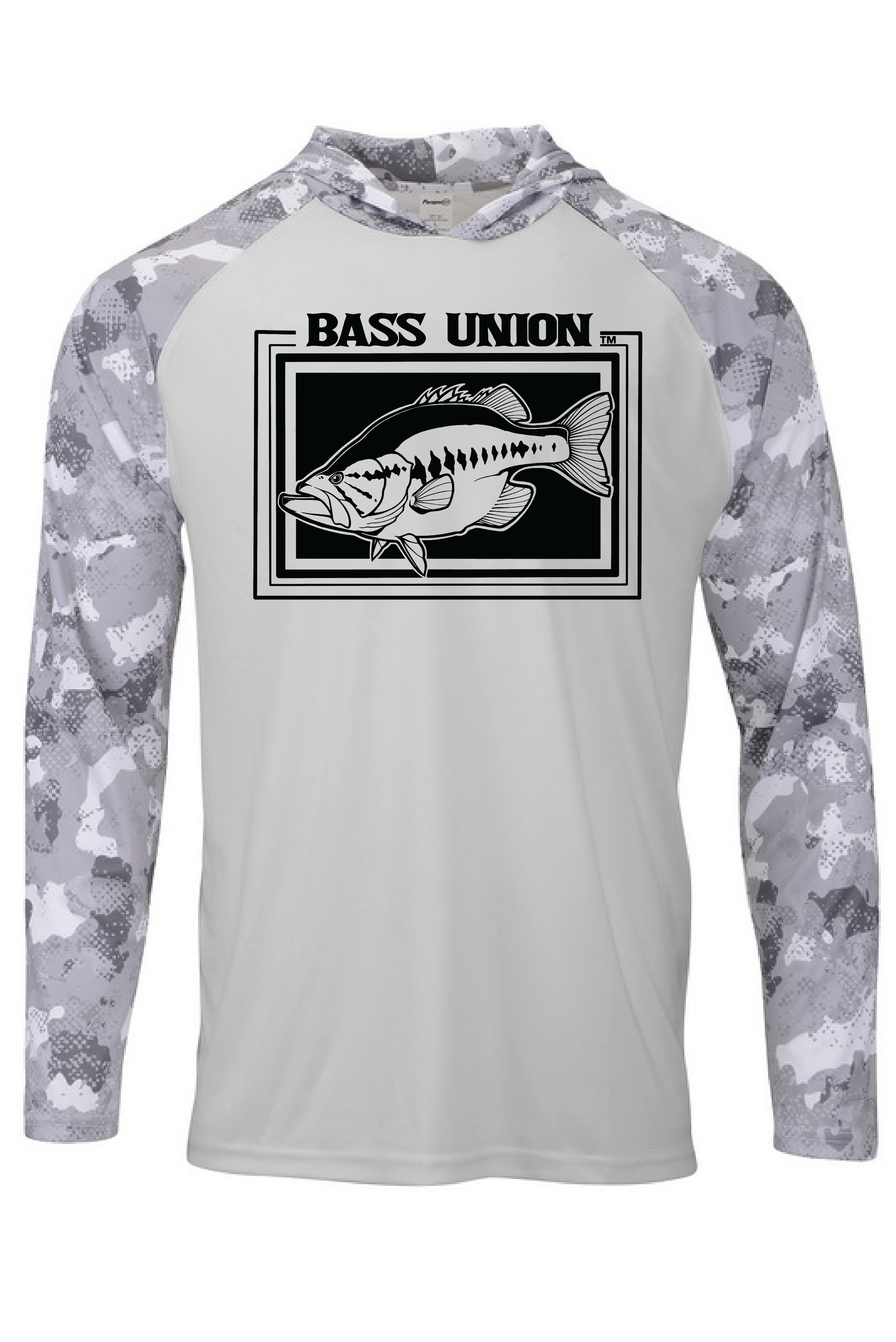 Largemouth Bass Hooded Sun Shirt