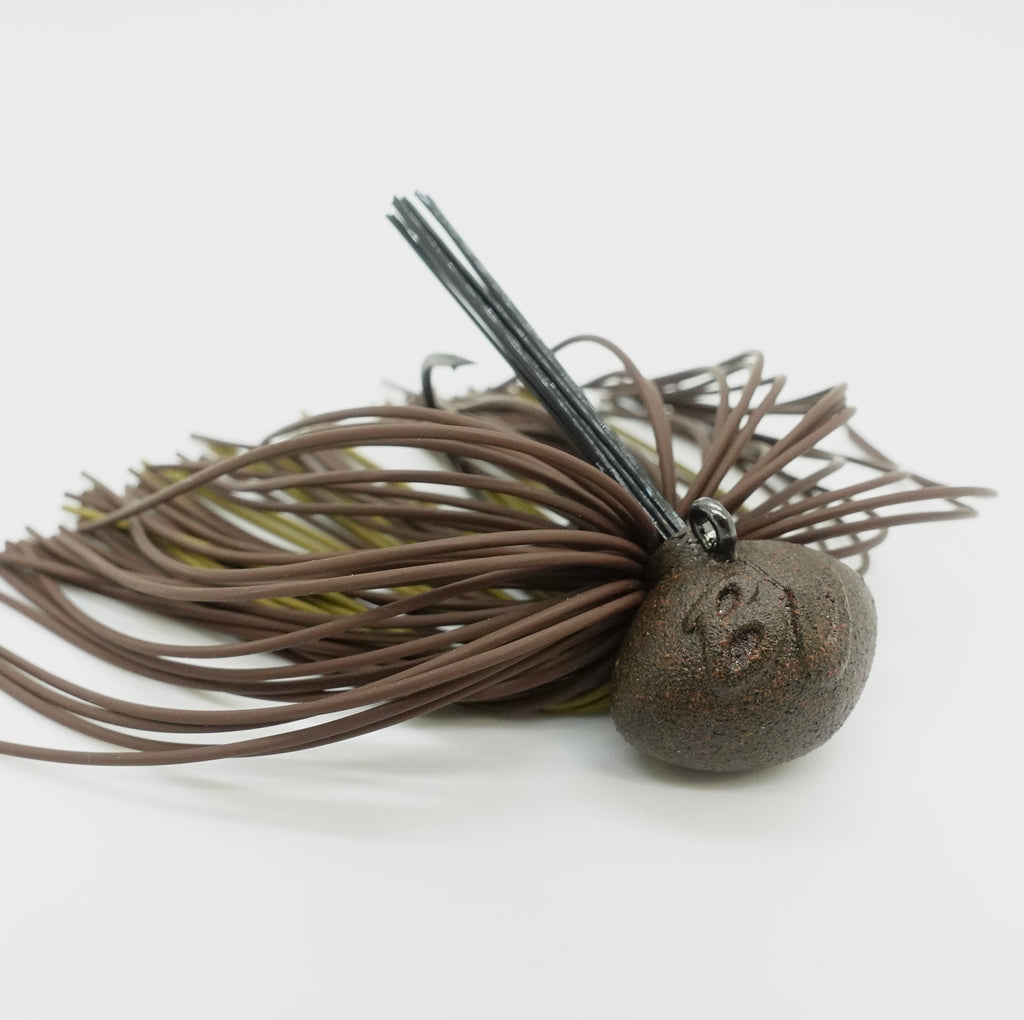 Matte Brown Green Pumpkin