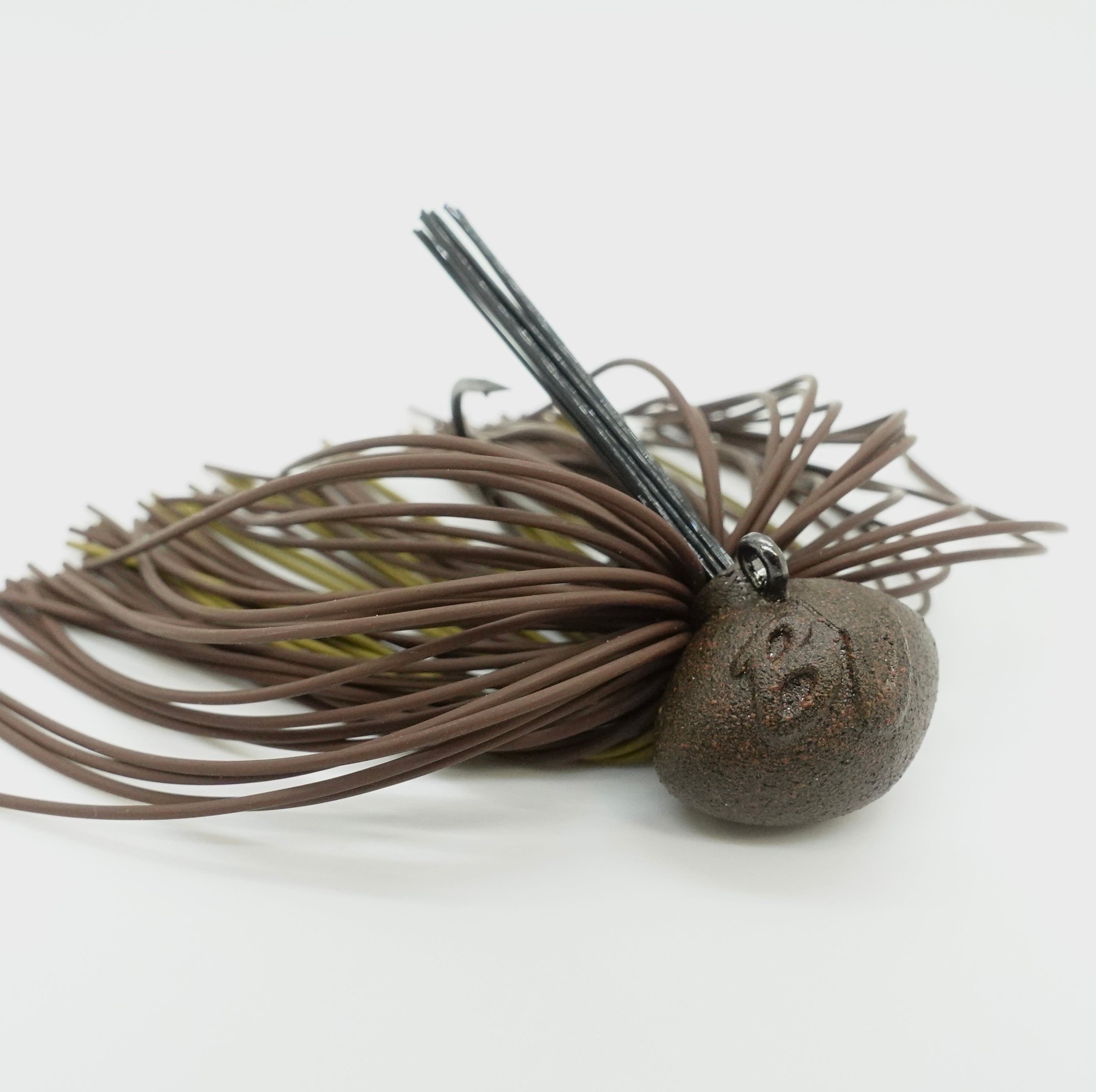 Matte Brown Green Pumpkin