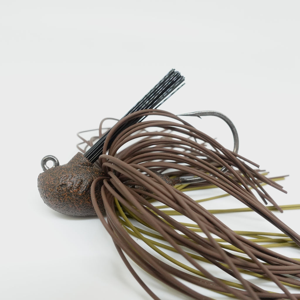 Matte Brown Green Pumpkin