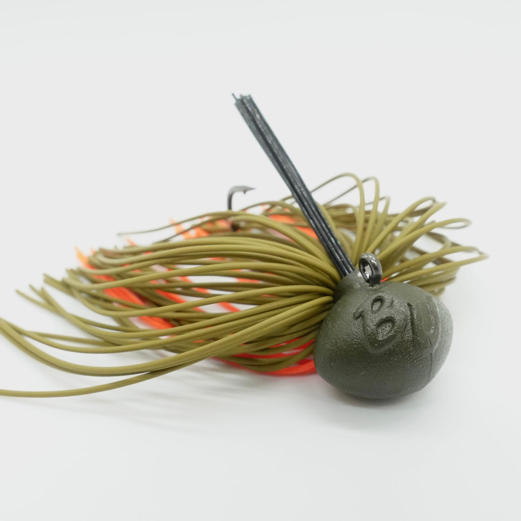 Matte Green Pumpkin Orange