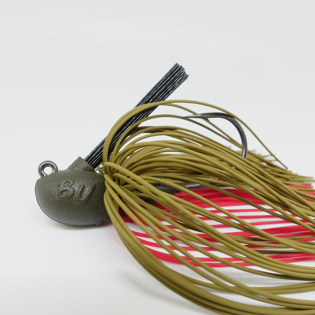 Matte Green Pumpkin Red